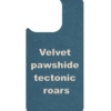 Velvet Pawshide Tectonic Roars – iPhone 16 MagSafe Case