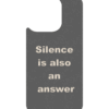 Silence Is Also an Answer – iPhone 16 MagSafe Case