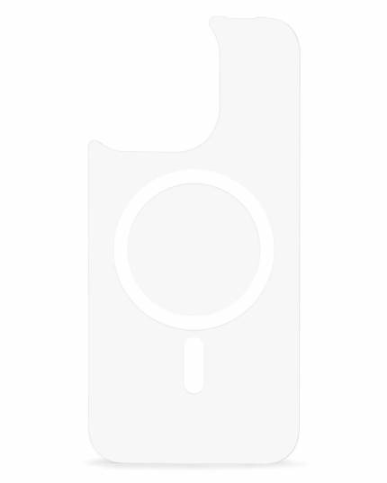 Transparent magnetic base case with MagSafe ring, shockproof frame, and interchangeable backplate system | Clear iPhone case demo